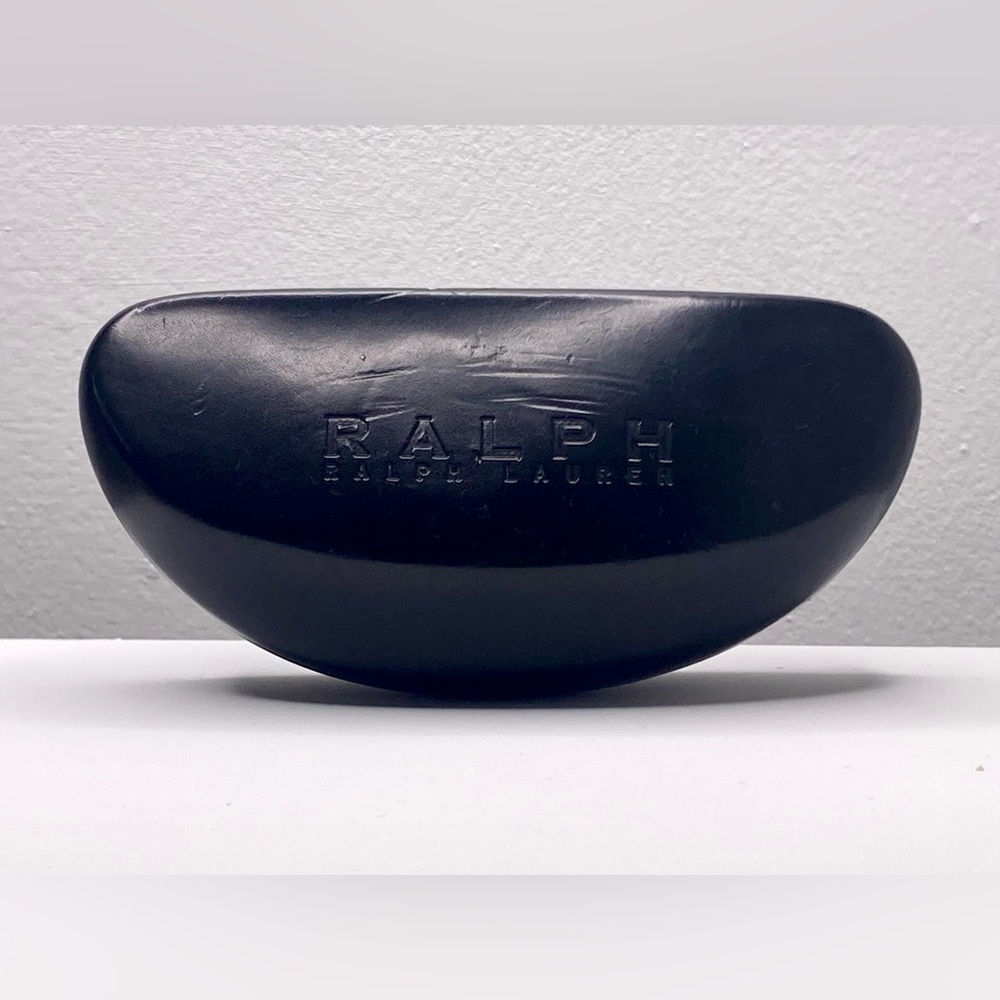 Ralph Lauren Black Clamshell Hard Sunglasses Eyeglasses CASE ONLY
